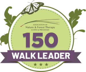ANFT BADGE 150 Walk Achievement 150ppi 300x251 2 - Association of Nature & Forest Therapy