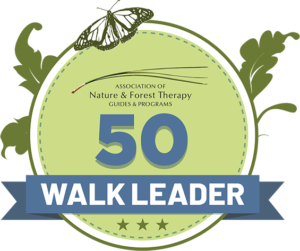 ANFT BADGE 50 Walk Achievement 150ppi 300x251 2 - Association of Nature & Forest Therapy