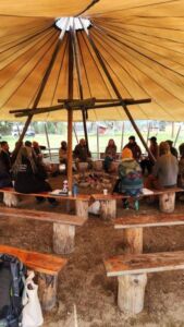 Guiding outdoor school team - Association of Nature & Forest Therapy