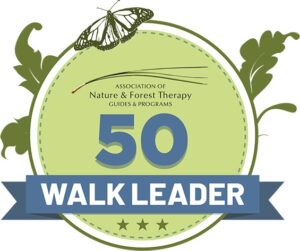 JPG ANFT BADGE 50 Walk Achievement 150ppi 300x251 1 - Association of Nature & Forest Therapy