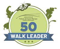 Walk Leader Badge 50 - Association of Nature & Forest Therapy