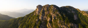 Lion rock mountain, panoramic shot - Association of Nature & Forest Therapy